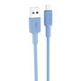 Foneng X100 USB-A to Lightning cable 2.4A, 1.2m (blue), Foneng X100 iPhone