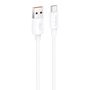 USB-A to USB-C cable Foneng X108 3A, 1m (white), Foneng X108 Type-C