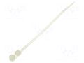 Cable tie; with a hole for screw mounting; L: 113mm; W: 2.5mm KSS WIRING TCV-100