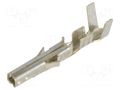 Contact; female; brass; tinned; 0.3÷0.8mm2; crimped; for cable TE Connectivity 794956-1