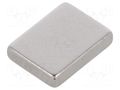 Magnet: permanent; neodymium; 7.5N; H: 2mm; W: 7.5mm; L: 10mm ELESA+GANTER GN55.4-ND-10-7.5