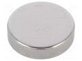 Magnet: permanent; neodymium; 20N; Ø: 12mm; H: 3mm ELESA+GANTER GN55.2-ND-12-3
