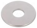 Magnet: permanent; neodymium; 42N; Ø: 32mm; H: 2mm ELESA+GANTER GN55.1-ND-32-10.5