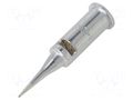 Tip; conical; 0.5mm; for  soldering iron WELLER WEL.0051612499