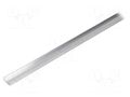 Profiles for LED modules; natural; L: 1m; WIDE24; aluminium TOPMET TOP-WIDE24-1M