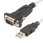 CONVERTER CABLE, USB TYP A-DB9 PLUG/1M USB2.0-RS232-1M