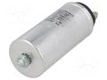 Capacitor: polypropylene; 20uF; Leads: M6 screws; M8 screw; C44A KEMET C44AHFP5200ZB0J