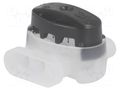 Quick splice; Scotchlok; Urated: 30V; IDC; black; 0.5÷1.5mm2; 3.8mm 3M SL-316IR