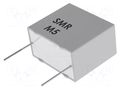 Capacitor: metallized PPS; SMR; 47nF; 100VDC; 63VAC; 7.2x3.5x8mm KEMET SMR5473J100J02