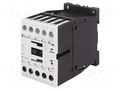 Contactor: 3-pole; NO x3; Auxiliary contacts: NC; 230VAC; 7A; DILM7 EATON ELECTRIC DILM7-01-230V