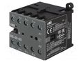 Contactor: 4-pole; NO x4; 220÷240VAC; 6A; B6; screw terminals ABB B6-40-00-80