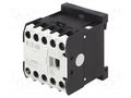 Contactor: 4-pole; NC + NO x3; 12VDC; 6A; DILER; screw terminals EATON ELECTRIC DILER-31-G-12VDC