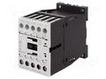 Contactor: 4-pole; NC + NO x3; 230VAC; 4A; for DIN rail mounting EATON ELECTRIC DILA-31/230AC