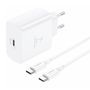 Foneng EU62 USB-C 45W mains charger + USB-C cable (white), Foneng EU62 45W/WhiteC