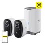 Baseus N1 Plus 2K Outdoor Camera Set (White), Baseus S0TY002131