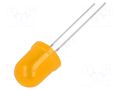 LED; orange; 10mm; 150÷220mcd; 180°; Front: convex; 1.8÷2.6VDC OPTOSUPPLY OSO5JAA1K4A