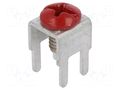 Terminal: screw terminal; THT,screw terminal; red; 7.5x5mm KEYSTONE KEYS7769-2