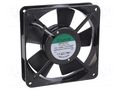 Fan: AC; axial; 115VAC; 120x120x25mm; 132m3/h(±7%); 46dBA; ball SUNON SP101AT1122HBT