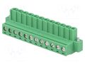 Connector: pluggable terminal block; plug; female; MSTB; 12A; 250V PHOENIX CONTACT MSTB2.5/12-STF5.08
