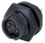 CIRCULAR CONNECTOR RECEPTACLE 4 POSITION PANEL EN3P4FX