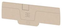 END PLATE, BEIGE, TERMINAL BLOCK 1989970000