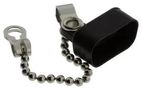 DUST CAP W/CHAIN, PE, 9POS, D SUB CONN 160-000-209R002