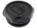 Fill plug; without side hole; Thread: G 1 1/4"; Overall len: 26mm ELESA+GANTER TCD.11/4