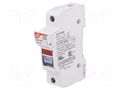 Fuse holder; 10.3x38mm; for DIN rail mounting; 32A; 690VAC; grey DF ELECTRIC PMX10X38-1I