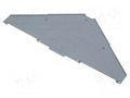 Separating plate; ways: 16; Marking: A..P WEIDMÜLLER TWPRV16A-P