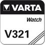 Watch SR616 (V321) Battery, 10 pcs. in box - silver oxide-zinc button cell, 1.55 V 48031