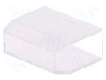 Cover; push-in; Body: transparent; polypropylene; colourless MTA MTA-COVER