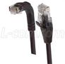 PATCH CORD, CAT 5E RIGHT ANGLE, 3FT, BLACK TRD815RABLK-3