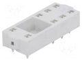 Socket; PIN: 8; 8A; 250VAC; PCB; for PCB; -40÷70°C; 34.6x12.9x6.6mm RELPOL PW80