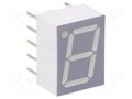 Display: LED; 7-segment; 10mm; 0.39"; No.char: 1; red; 0.28÷3mcd VISHAY TDSR1060