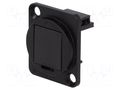 Protection cap; black; metal; XLR standard; 19x24mm; FT CLIFF CP30241MB