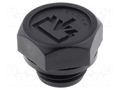 Fill plug; diameter 2 mm side breather hole; Thread: M14; 6÷8Nm ELESA+GANTER TCDF.14X1.5