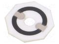 Resistor: thick film; heating; glued; 2W; 11.5x11.5x0.63mm; 250°C TELPOD GBR620-24-2