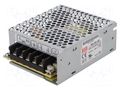 Power supply: switching; for building in,modular; 35W; 48VDC MEAN WELL RS-35-48