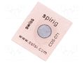 Temperature indicator; 71°C; °C; 14x16mm; Waterproof-CelsiDot SPIRIG CDS-071