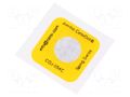 Temperature indicator; 54°C; °C; 19x19mm; Jumbo-CelsiDot SPIRIG CDJ-054