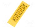 Temperature indicator; °C,°F; Resistance to: mineral oils,water SPIRIG CS-E