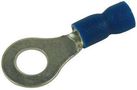 TERMINAL, RING TONGUE, 1/4IN, CRIMP BLUE MC29561