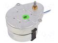 Motor: AC; 1-phase; 3W; 230VAC; 600rpm; 1rpm; 500mNm; IP40; 0.25m CROUZET 82344771