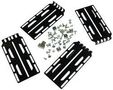 BRACKET KIT, PANEL MOUNTING RAILS, STEEL BAS-5106
