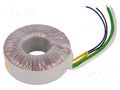 Transformer: toroidal; 200VA; 230VAC; 18V; 11.111A; Leads: cables TALEMA 58-0200-018-S