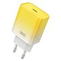 Wall charger XO CE18, USB-C, PD30W (yellow), XO CE18 yellow