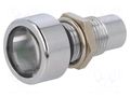 Indicator: LED; prominent; green; Ø8.2mm; IP67; brass SIGNAL-CONSTRUCT AMLD0822