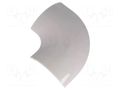 L-connector-cover; grey; ABS; UL94HB KSS WIRING RDL-60