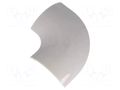 L-connector-cover; grey; ABS; UL94HB KSS WIRING RDL-60