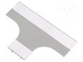 T-connector-base; grey; ABS; UL94HB KSS WIRING RBT-30